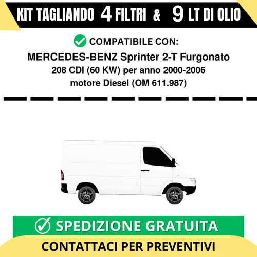 Tagliando per mercedes benz - tagliando, mercedes-benz