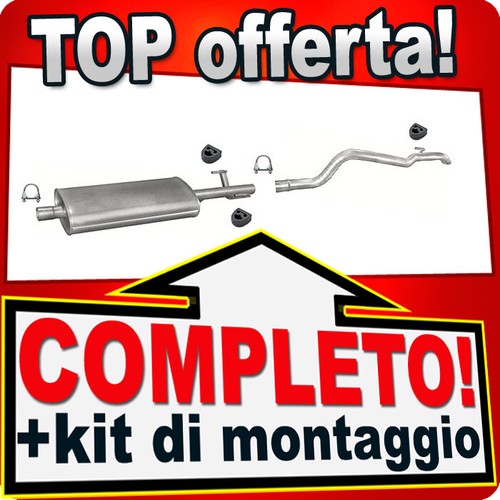Scarico completo per mercedes - scarico,