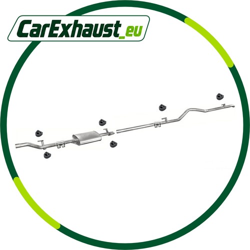 Scarico completo per mercedes - scarico,