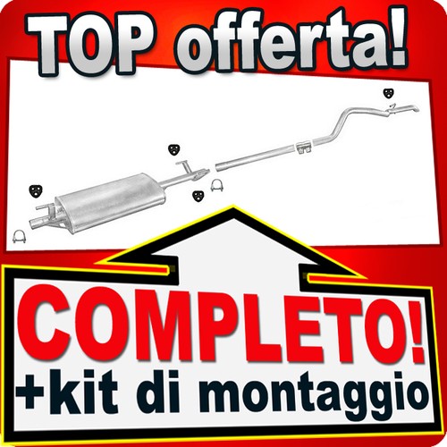 Impianto scarico mercedes - impianto,